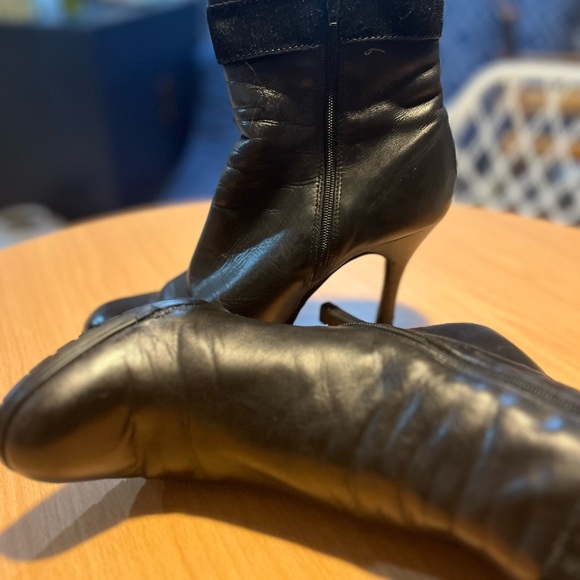 ESPRIT Black High-Heeled Booties - Picture 2 of 14